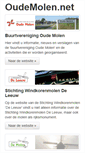 Mobile Screenshot of oudemolen.net